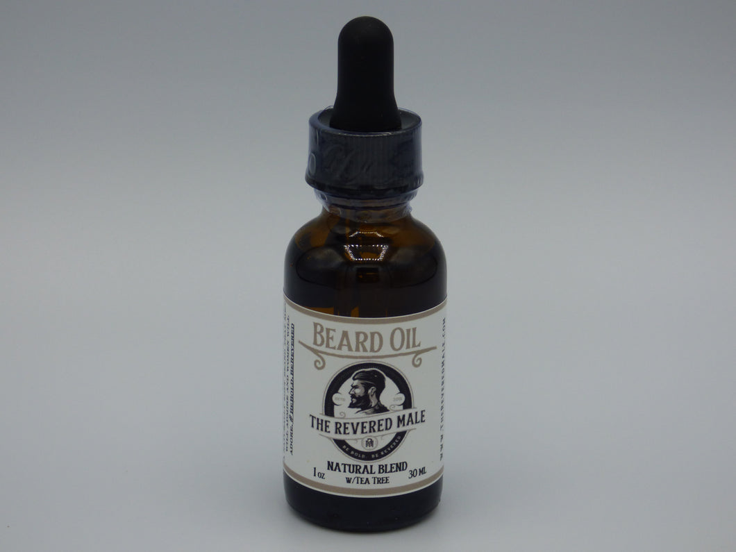 Beard Oil - Natural Blend w/ Tea Tree